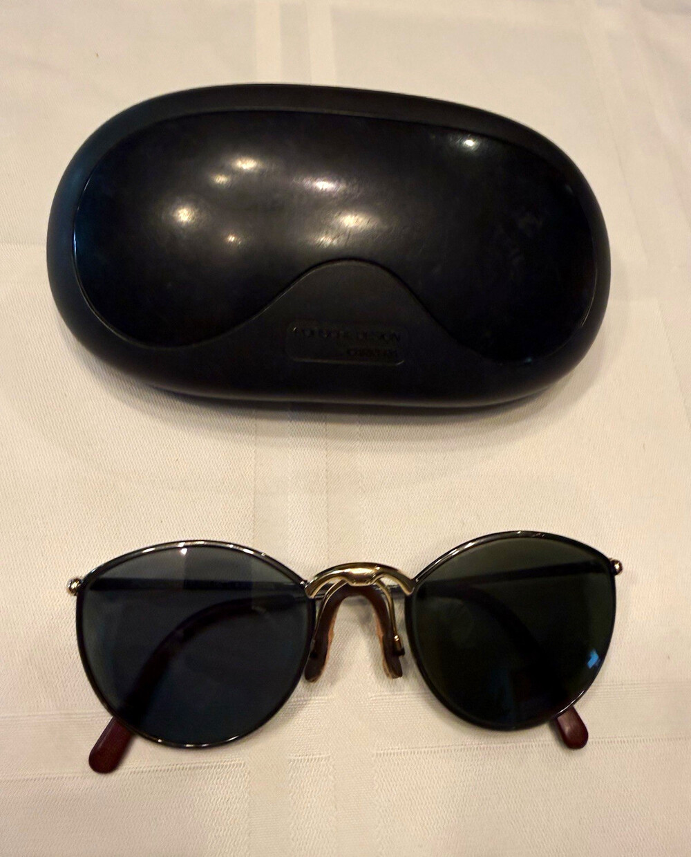 Vintage Porsche Design Carrera 5638 91 Sunglasses Austria Small W/ Case & Pad